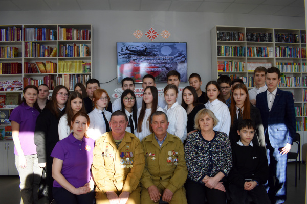 Встреча с ветеранами Афганской войны «Память возвращает нас опять в Афганистан – туда, где мы служили» в Добро.Центре «Волорнтеры Культуры»