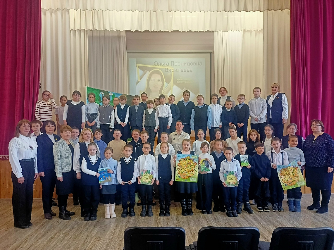 Встреча с писательницей  Ольгой Васильевой