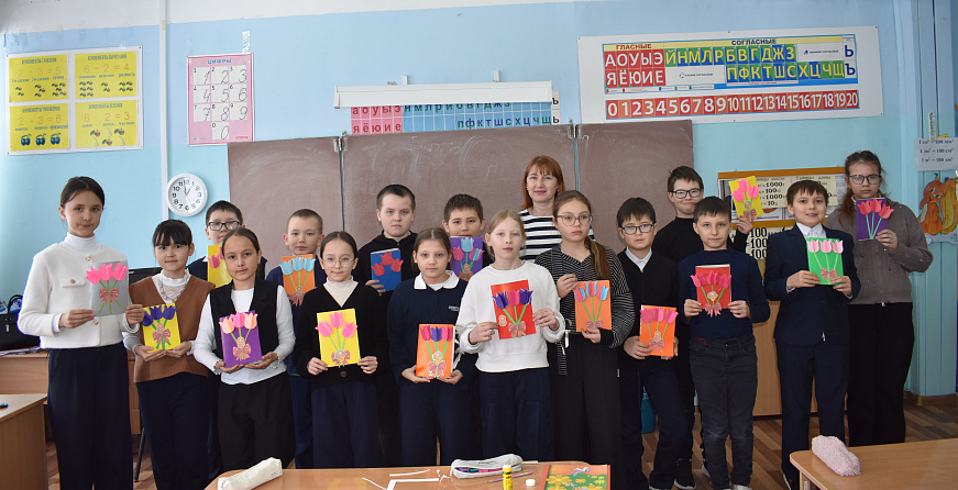 Мастер-класс «Открытка для мамы»